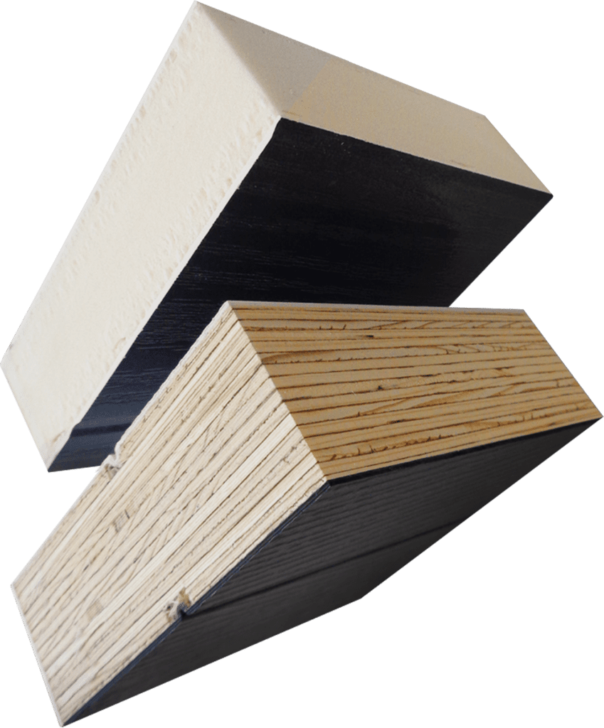 material-bg | GFD Homes front door: foam filled and solid core images compared.