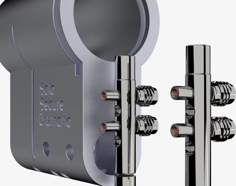 A GFD Homes composite door — combining style, strength, and advanced composite door security to protect your home this winter