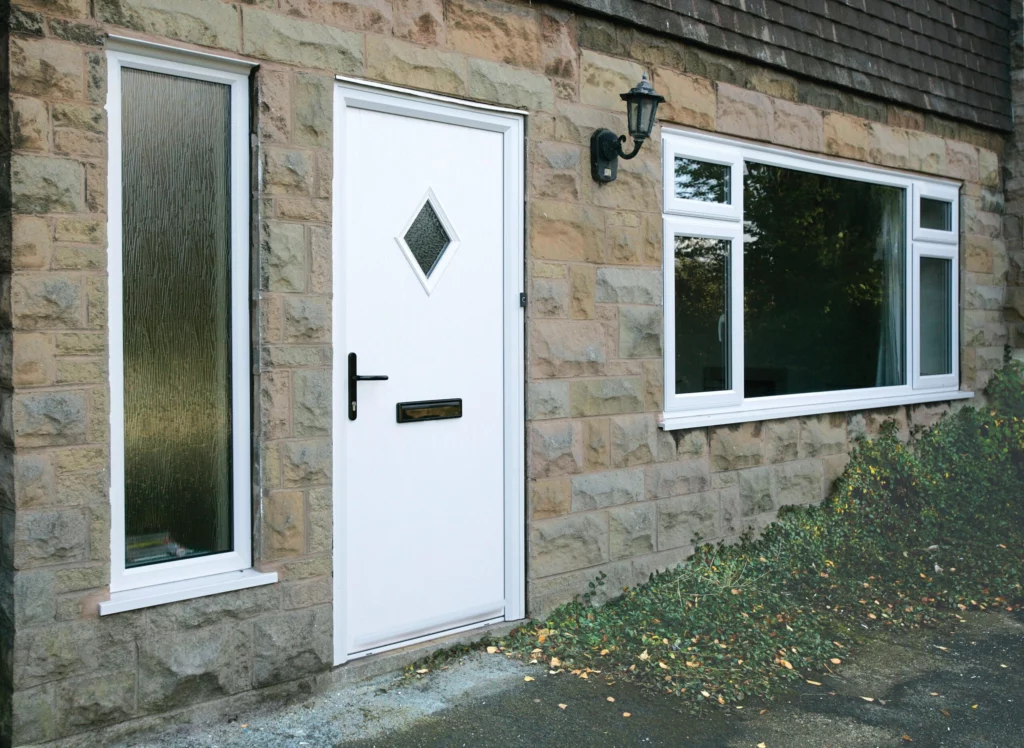 bre-2 | GFD Homes front door: Diamond door from the Door Stop Cottage range.