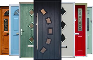 Express your property's unique personality by custom-specifying a dual-color composite door online with GFD Homes.