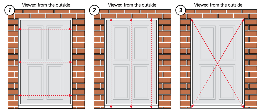 How to measure for a new composite door