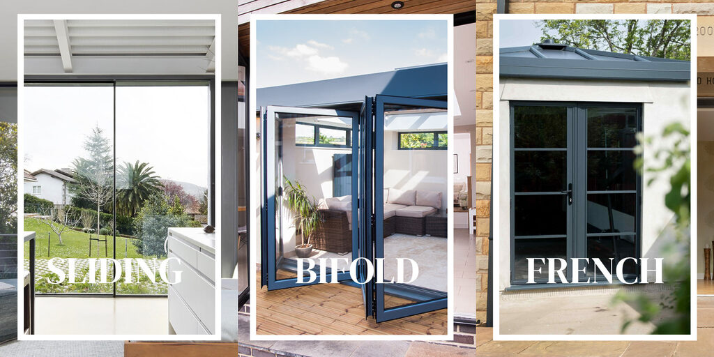 cold-smooth-tasty | GFD Homes Image showing the different types of patio doors.
