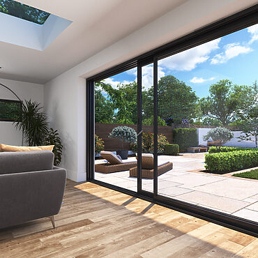 Sliding patio doors at GFD Homes — compare and choose the perfect sliding patio door for your space, from value ranges to luxury minimalist systems