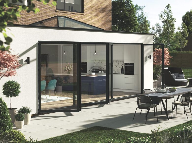 A modern UK home upgraded with stylish doors and windows, combining energy efficiency with lasting kerb appeal