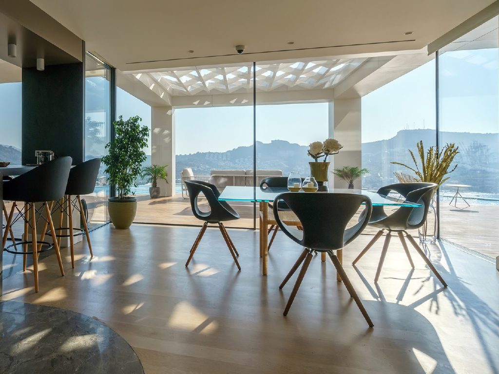 13053 | GFD Homes orangery extension: living room with Cortizo cor vision sliding doors