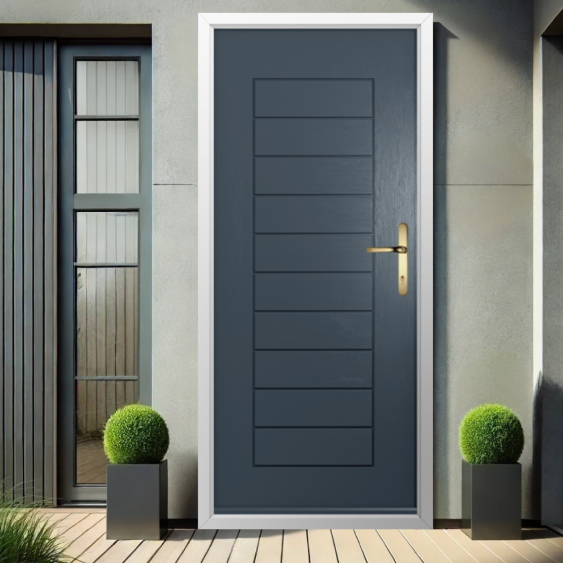GFD Homes A side-by-side look at a solid core composite door vs foam filled composite doors—highlighting the key differences in strength, insulation, and value