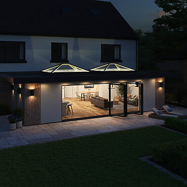 GFD Homes — creating light-filled spaces with roof lanterns, bifold & sliding doors