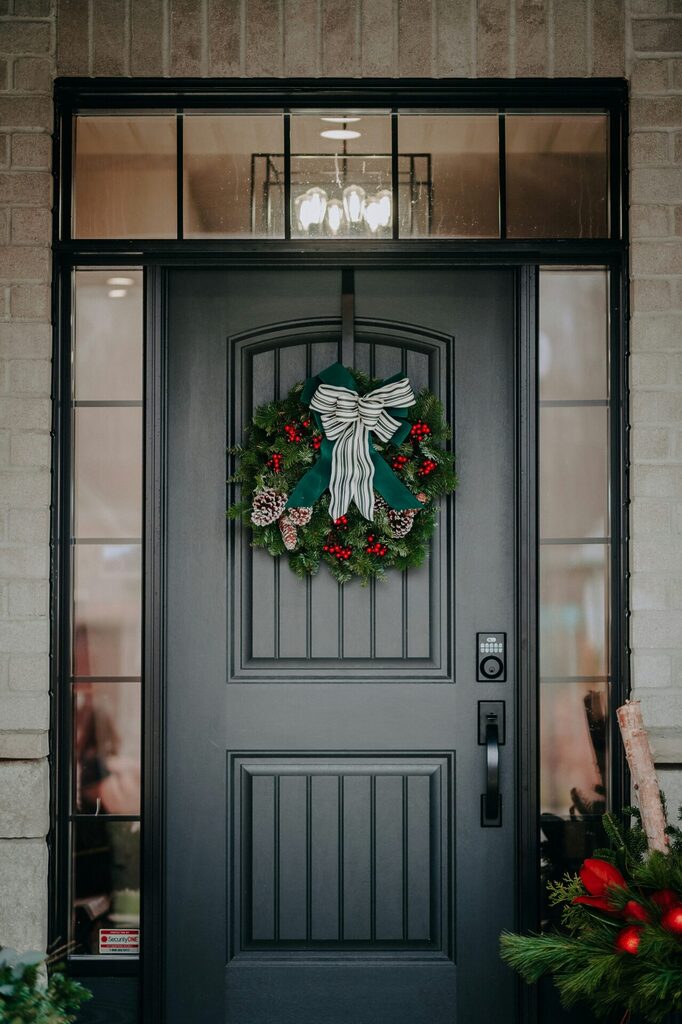 keith-tanner-VBhRyeyY6qc-unsplash | GFD Homes A composite door that transforms your home into the perfect Christmas front door — stylish, secure, and the ultimate seasonal gift