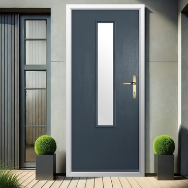The Solidor Monza from GFD Homes — a minimalist, architecturally precise door inspired by modern Italian design