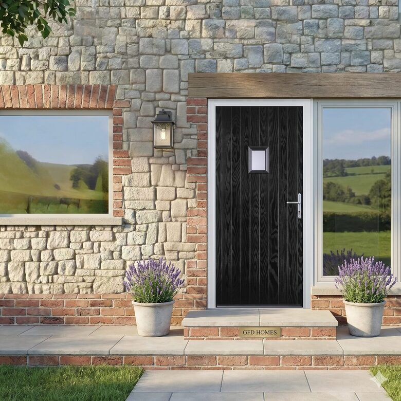 Elevated style for the modern cottage. The Door Stop Cottage High Square, expertly supplied by GFD Homes, brings directed light and authentic character to your entrance