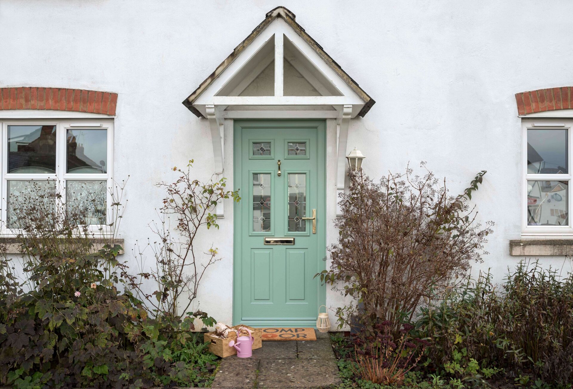 GFD Homes A premium Comp Door from GFD Homes delivers ultimate solid-core security and style.