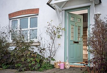 Secure your home in style with a Comp Door from GFD Homes—combining a robust solid timber core with seamless, smart-ready technology.