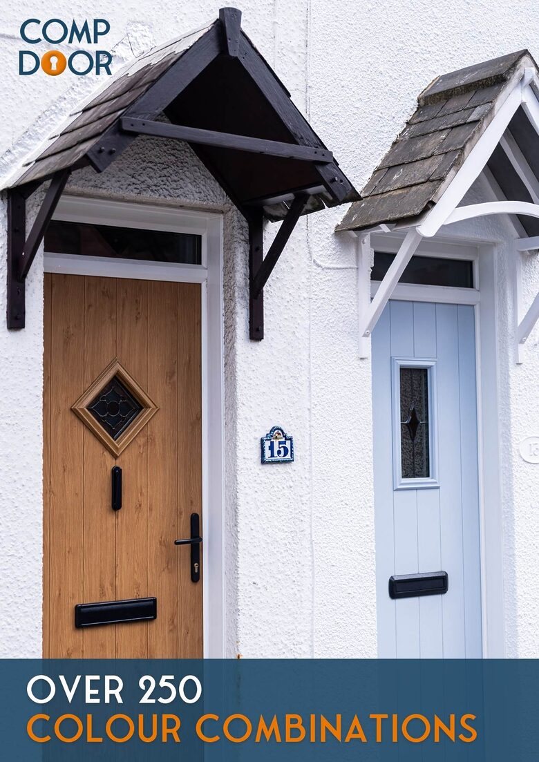 Ensure year-round hallway comfort and elite weather defense with a highly insulating, solid-core Comp Door from GFD Homes.