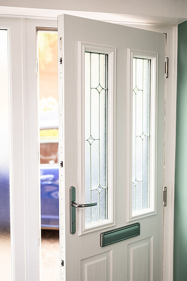 Secure a premium solid timber entrance without the hidden showroom markups by configuring your Comp Door online with GFD Homes.