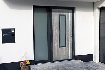 Experience ultimate peace of mind with a Comp Door from GFD Homes, beautifully balancing modern solid-core engineering with smart-ready security.