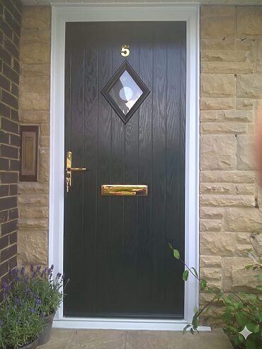 Traditional charm in every detail. The Door Stop Cottage Diamond, supplied by GFD Homes, features a single jewel-like aperture that perfectly complements the authentic vertical groove finish