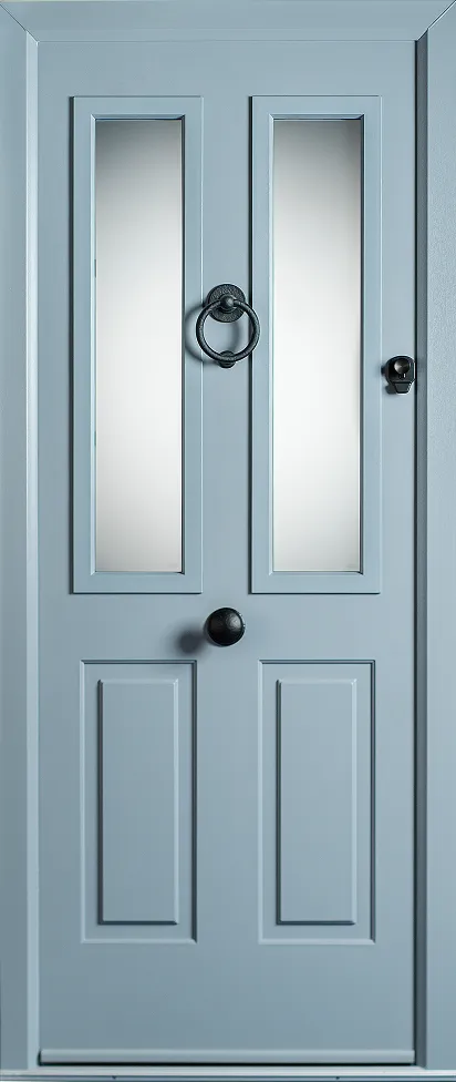 Blue composite door