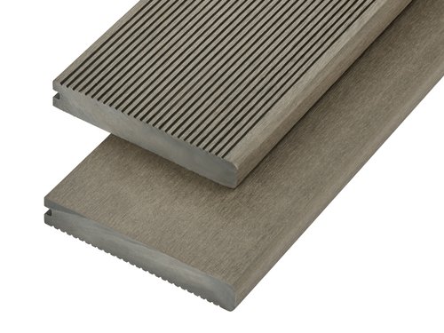 Cladco 4m Solid Commercial Grade Bullnose Composite Decking Board