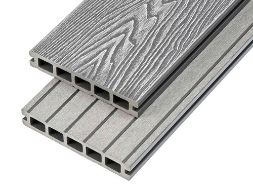 Cladco 2.4m Woodgrain Effect Hollow Domestic Grade Composite Decking Board
