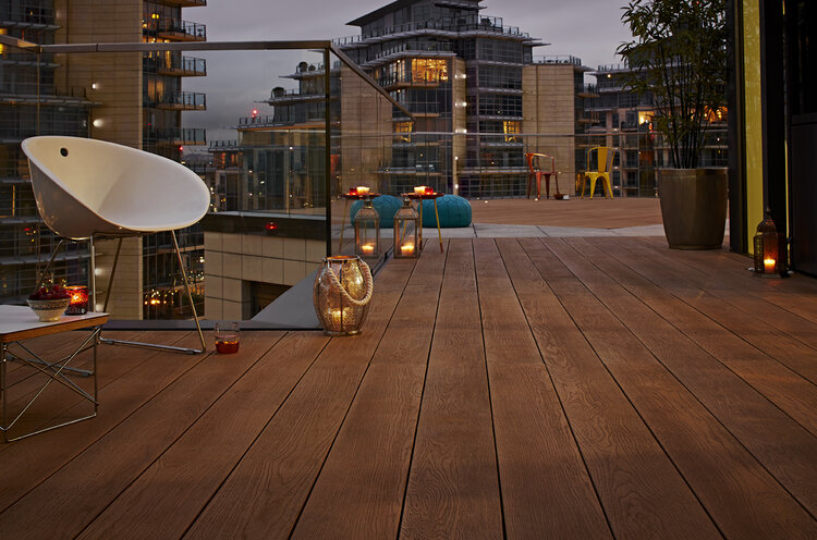 Coppered Decking