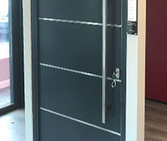 78mm thick, reinforced door leaf