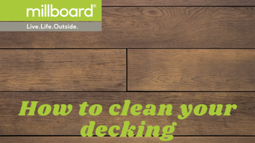 Millboard - How to clean your decking