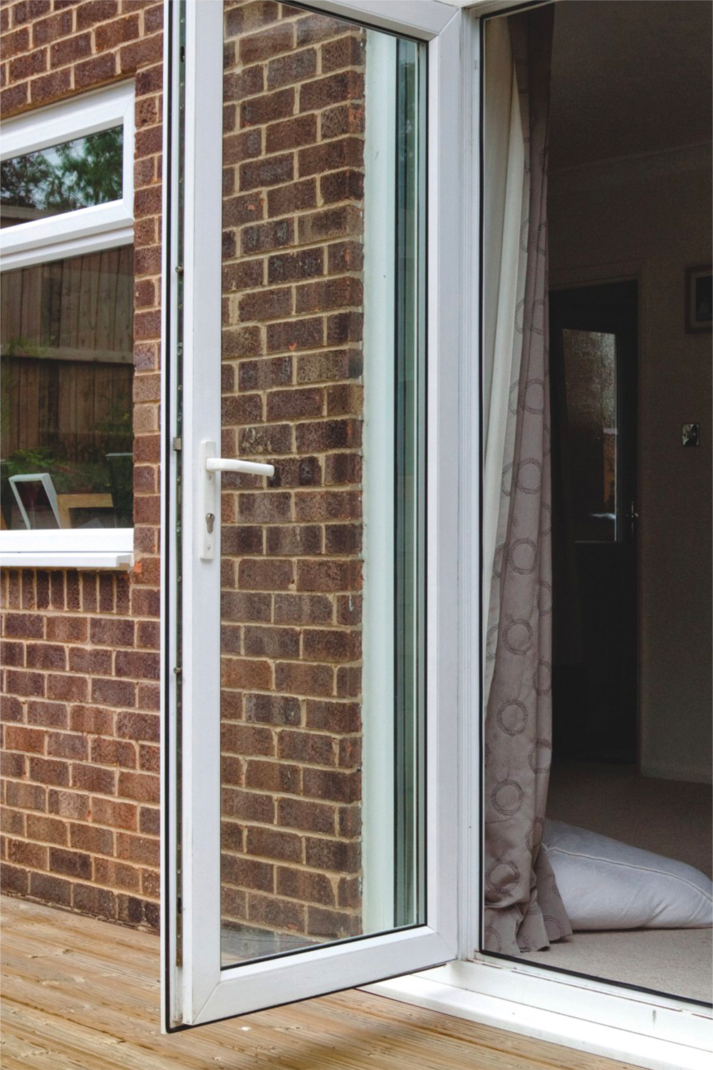 image of a duraflex glazed door.
