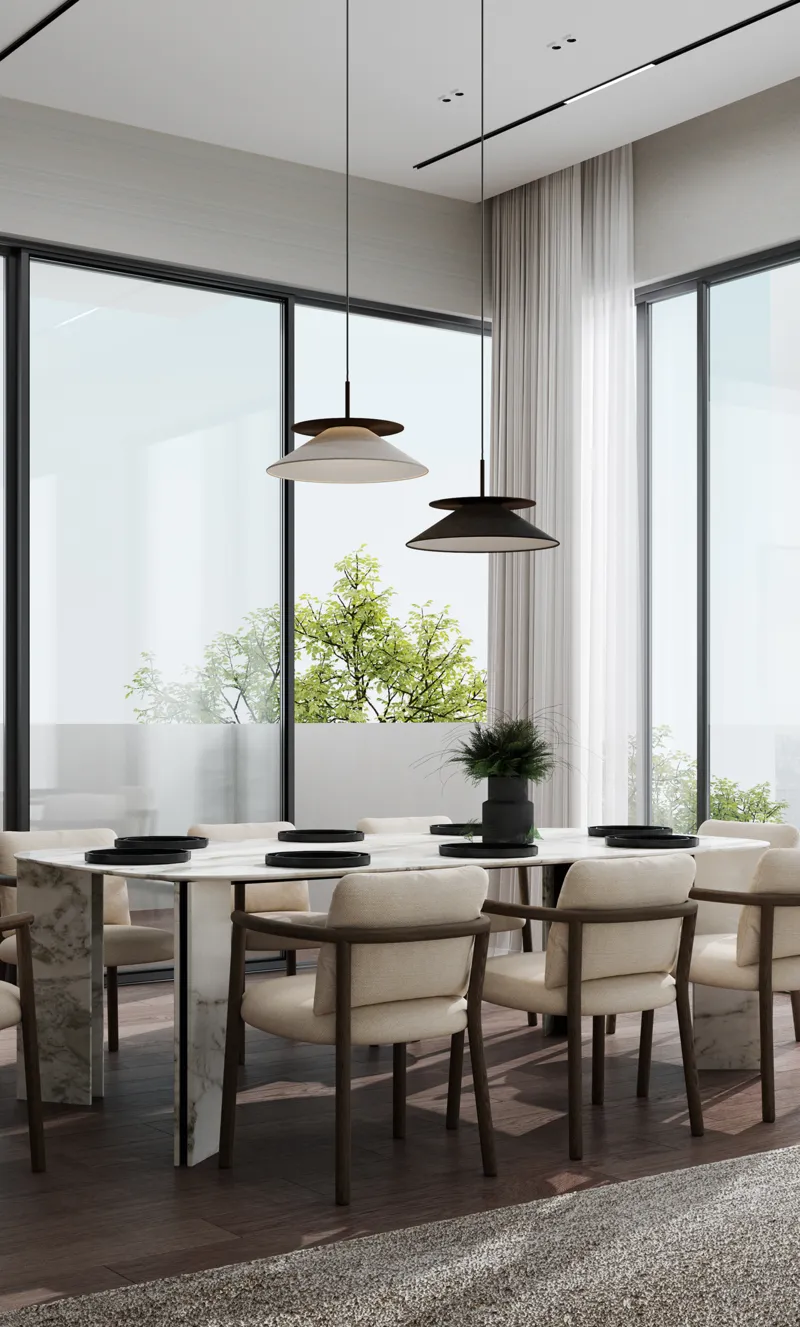 Double glazing interior