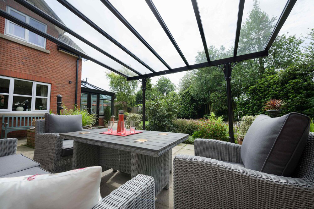 Image of a glazed canopy